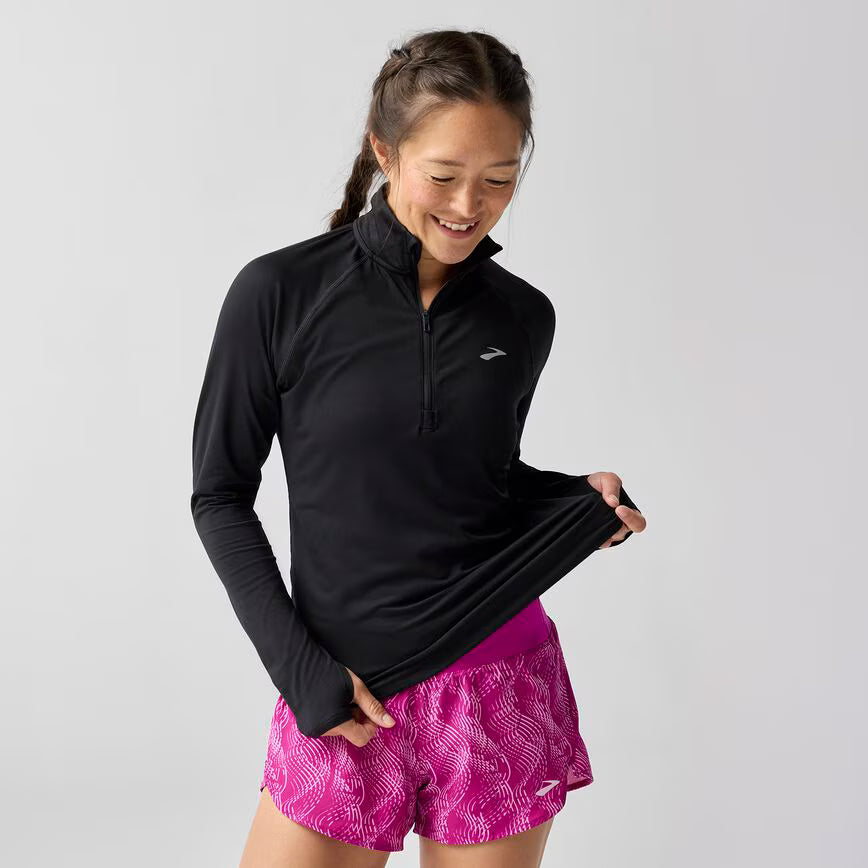 Brooks - Dash 1/2 Zip 3.0 - Femme