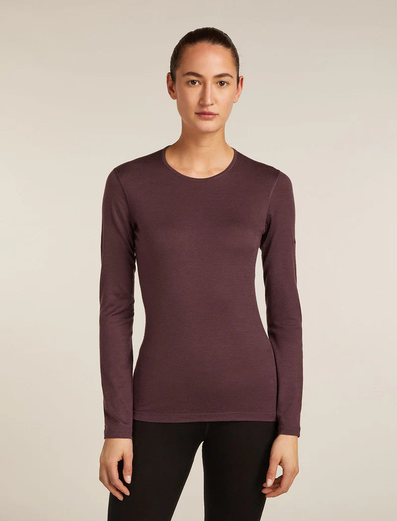 Ice Breaker - Merino 200 Oasis Long Sleeve Crew Thermal Top - Femme