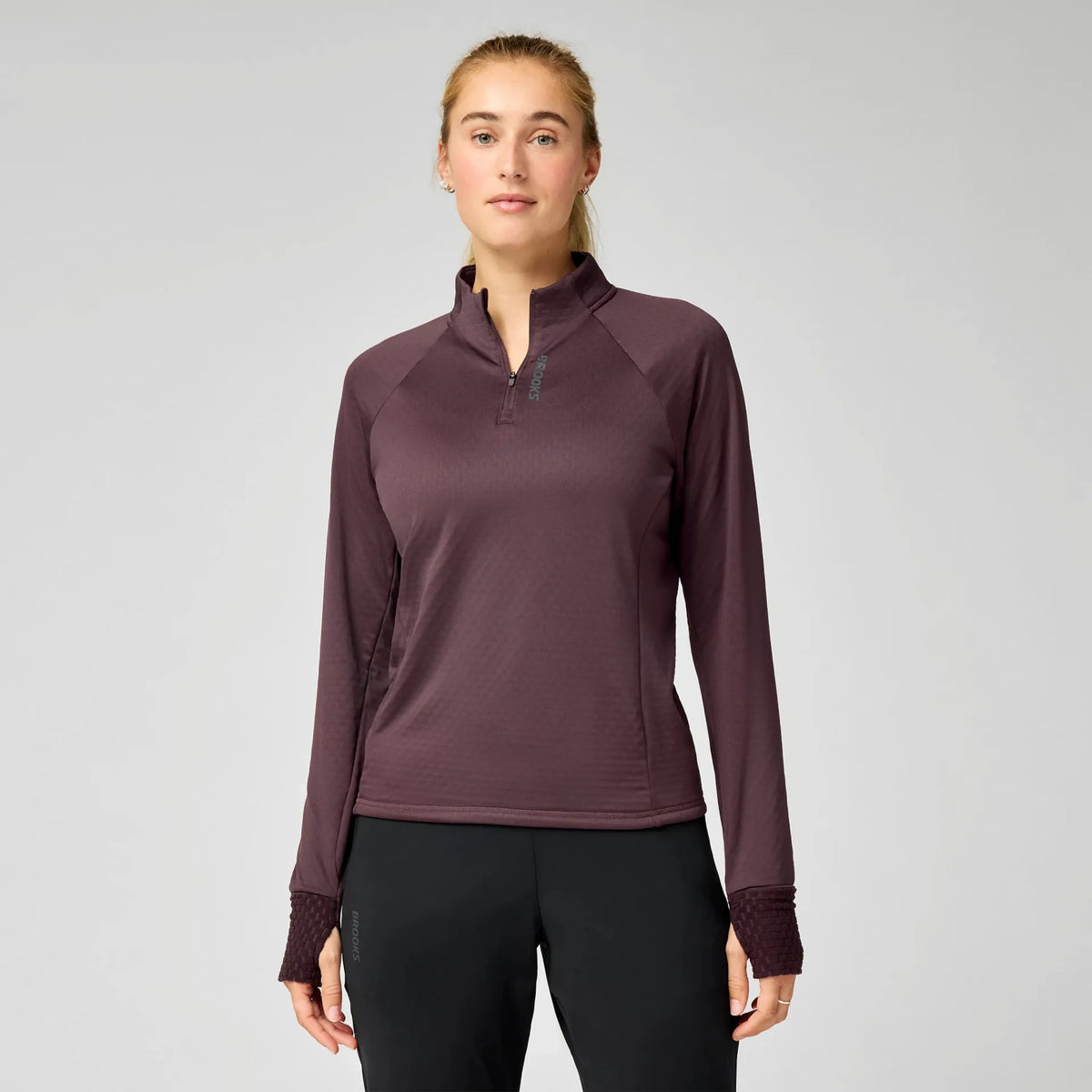 Brooks - Momentum Thermal 1/4 Zip - Femme
