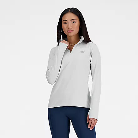 New Balance - Sport Essentials Space Dye Quarter Zip - Femme