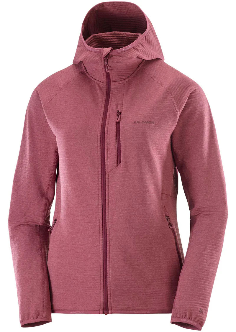 Salomon - Lightwarm Hooded Jacket - Femme