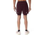 Asics - Short 2 in 1 Road 5 po - Homme