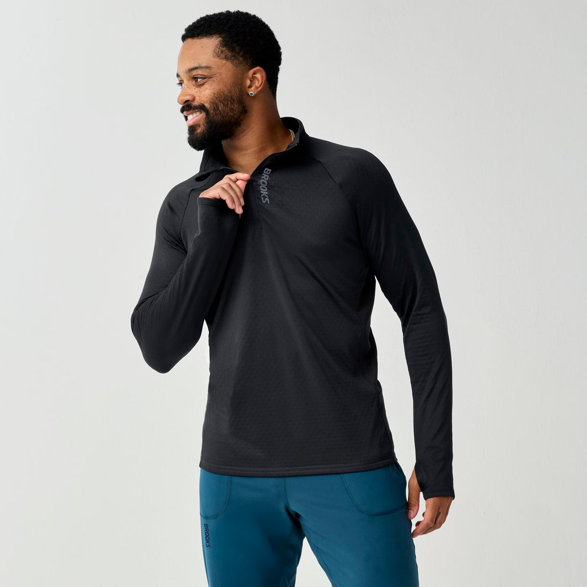 Brooks - Momentum Thermal 1/2 Zip - Homme