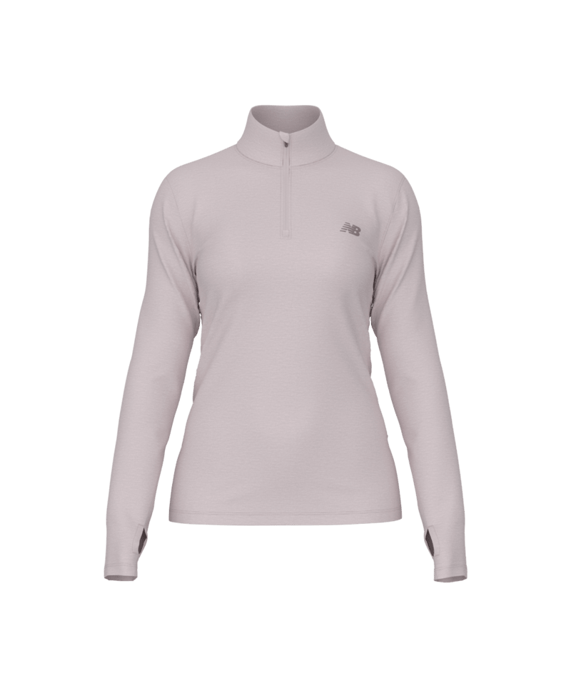 New Balance - Sport Essentials Space Dye Quarter Zip - Femme