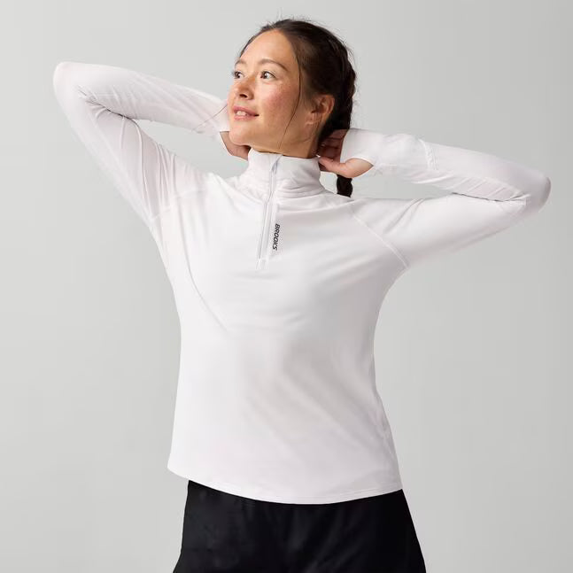 Brooks - Dash 1/2 Zip 3.0 - Femme