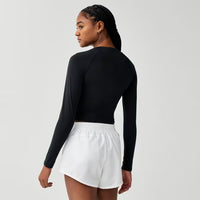 Brooks - Luxe Crop Long Sleeve - Femme