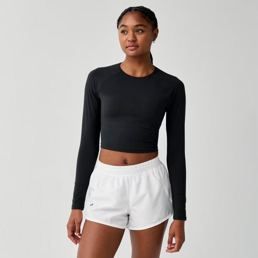 Brooks - Luxe Crop Long Sleeve - Femme