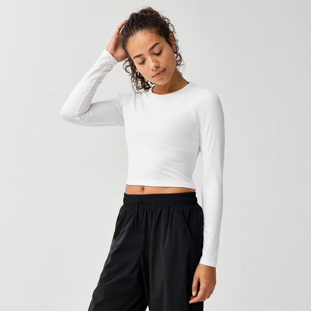 Brooks - Luxe Crop Long Sleeve - Femme