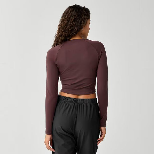 Brooks - Luxe Crop Long Sleeve - Femme