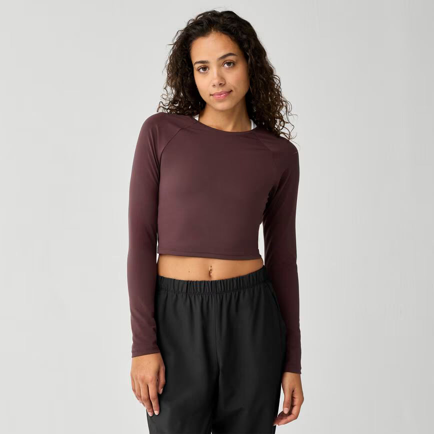 Brooks - Luxe Crop Long Sleeve - Femme