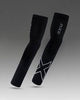 2XU - Compression Flex Running Arm Sleeves - Unisexe