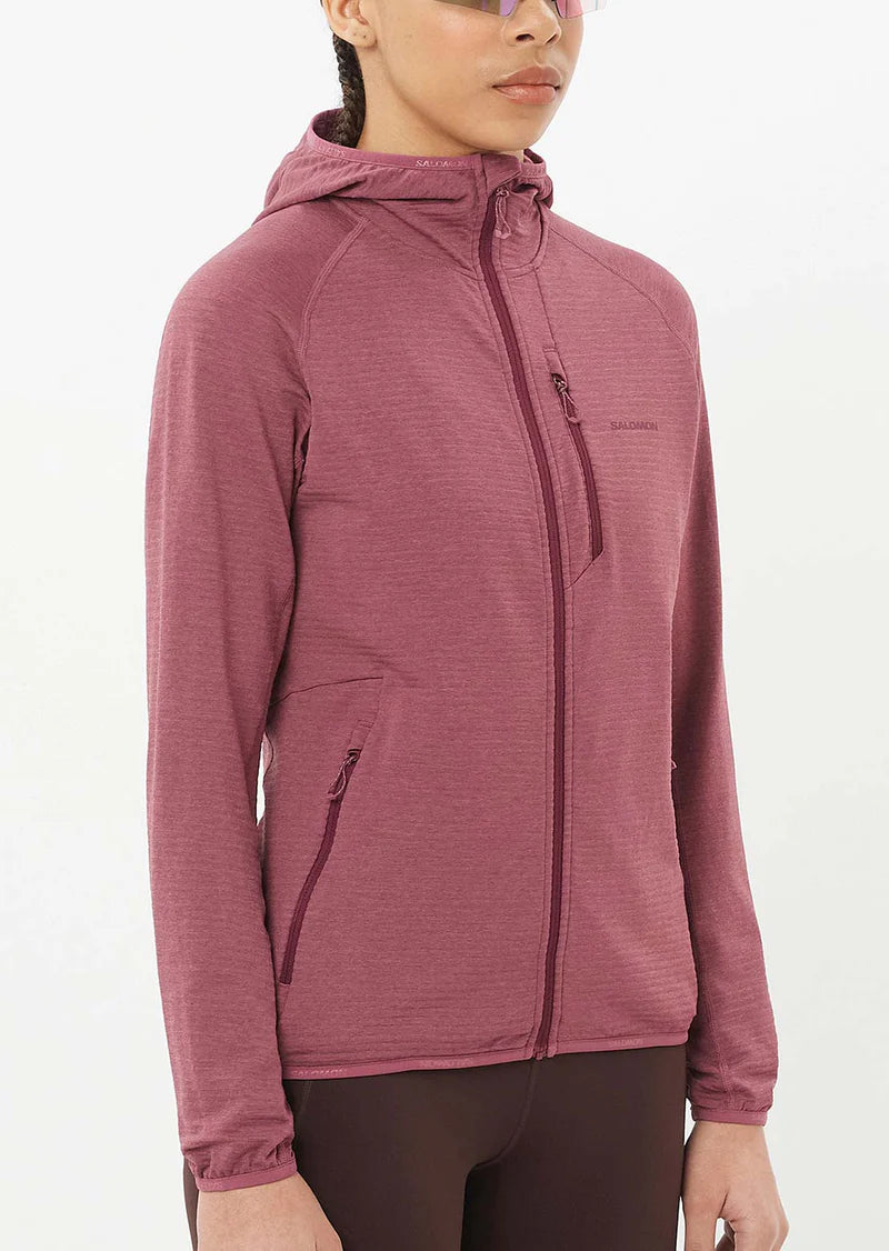 Salomon - Lightwarm Hooded Jacket - Femme