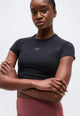 New Balance - Fast Days Fitted Crop T-Shirt - Femme