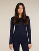 Ice Breaker - Merino 200 Oasis Long Sleeve Crew Thermal Top - Femme