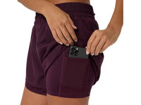 Asics - Nagino Run 2in1 Short - Femme