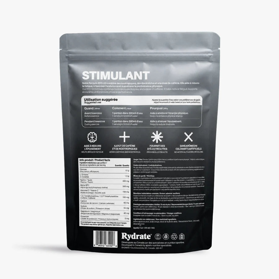 Rydrate - 03 - Performance/ Stimulant - 660g