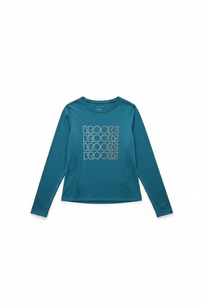 Brooks - Distance Long Sleeve 3.0 - Femme