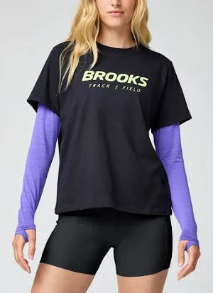 Brooks - Graphic Short Sleeve - Femme