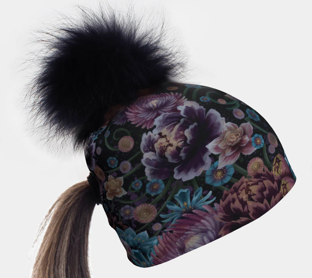 Lalita's - Tuque en Bambou Passe-Couette avec Pompon