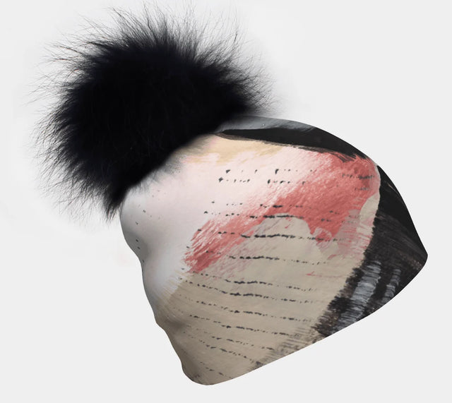 Lalita's - Tuque beanie en Bambou avec Pompon