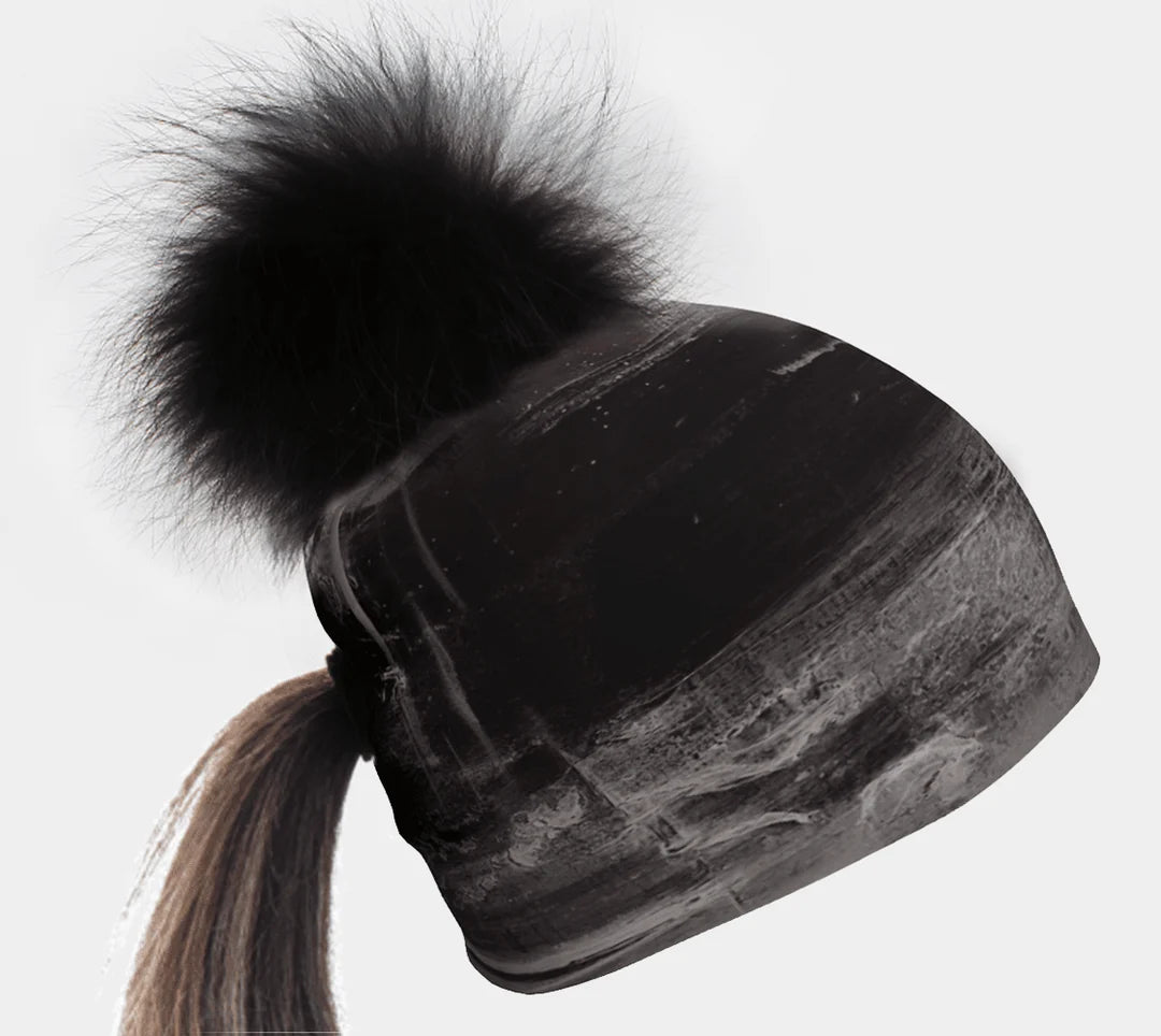 Lalita's - Tuque en Bambou Passe-Couette avec Pompon