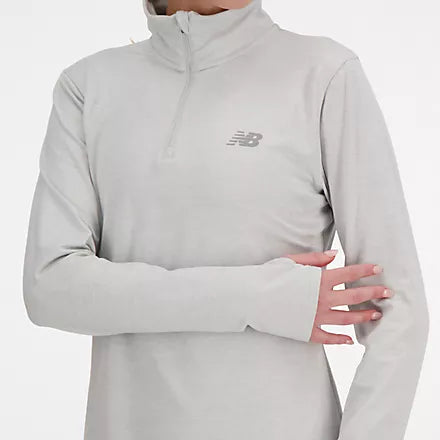 New Balance - Sport Essentials Space Dye Quarter Zip - Femme