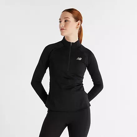 New Balance - Athletics Heat Grid 1/2 Zip - Femme
