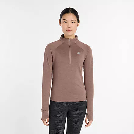 New Balance - Athletics Heat Grid 1/2 Zip - Femme