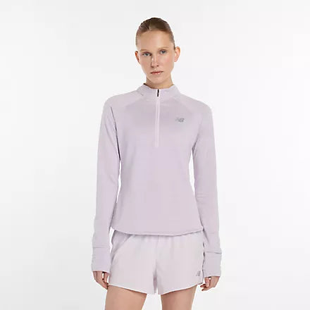 New Balance - Athletics Heat Grid 1/2 Zip - Femme