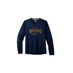 Brooks Distance graphic long sleeve homme 